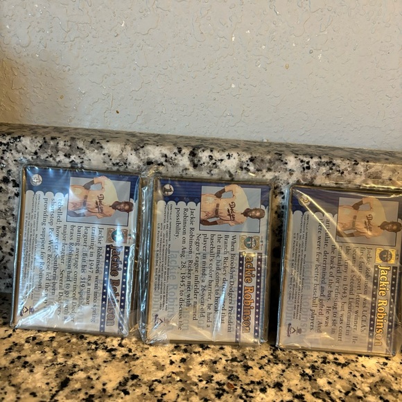 Metallic Impressions Jackie Robinson Metal Collector Cards - Picture 5 of 8